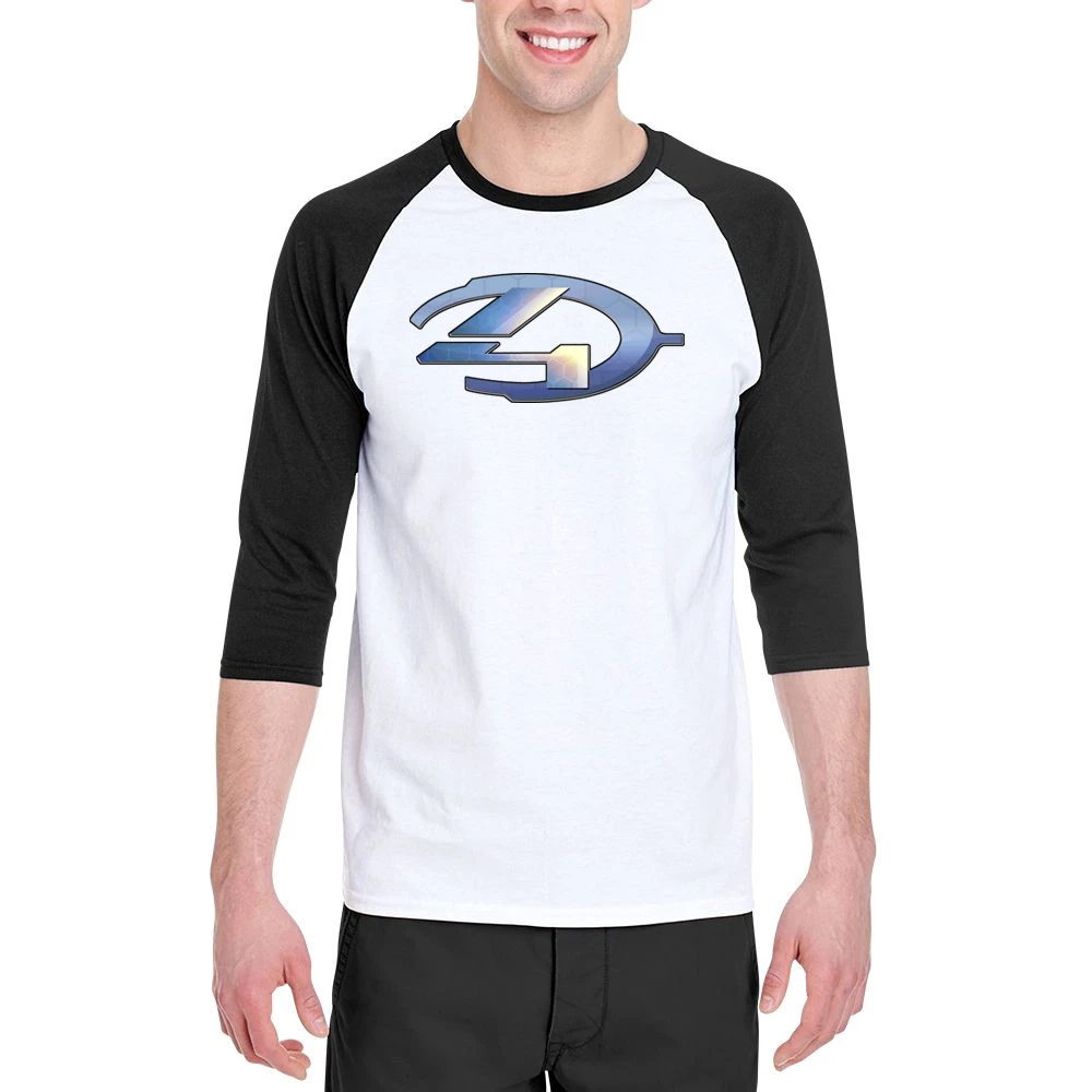 Halo 4 Video Game Men 3/4 Sleeve T-Shirt