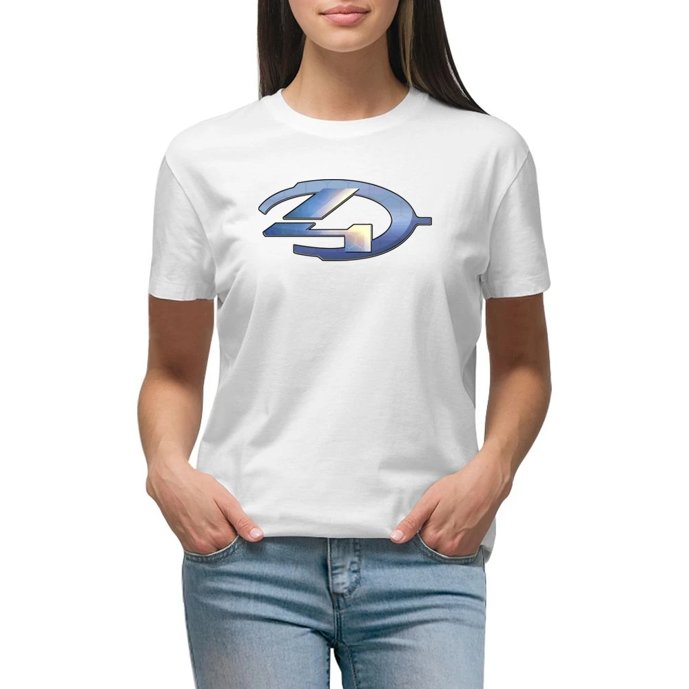 Halo 4 Video Game Premium Women Ladies T-shirt