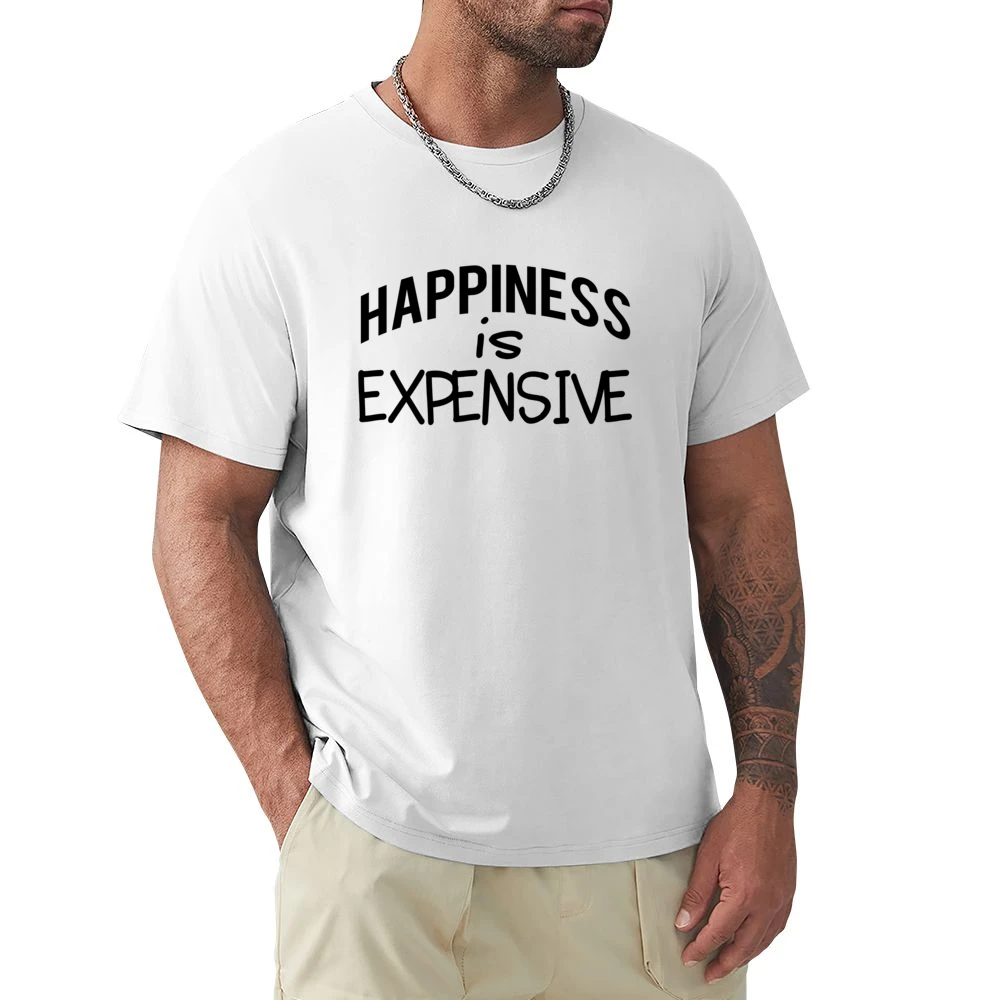 Happiness Is Expensive Fun Shopping Lover Graphic Premium Men T-shirt
