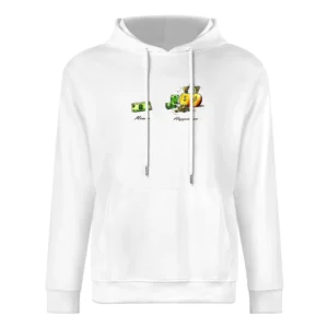Happiness - is not about money it's a lot of money European Size Men Hoodie