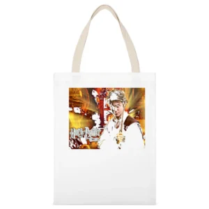 Harry Potter And Azkaban Movie White Canvas Tote Shopping Bag