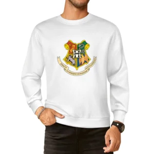 Harry Potter Hogwarts Coat Of Arms Movie European Size Pullover Sweater