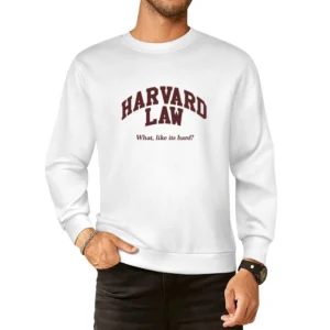 Harvard Law What Like Its Hard Funny Legally Blonde Movie Quote Elle W European Size Pullover Sweater