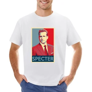 Harvey Specter Funny Obama Hope Parody Political Suits Graphic TV Show Asian Size Men T-Shirt