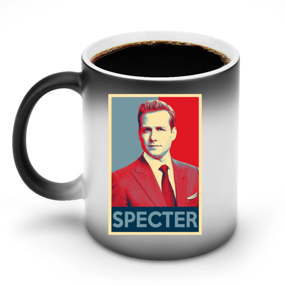 Harvey Specter Funny Obama Hope Parody Political Suits Graphic TV Show Discoloration Mug