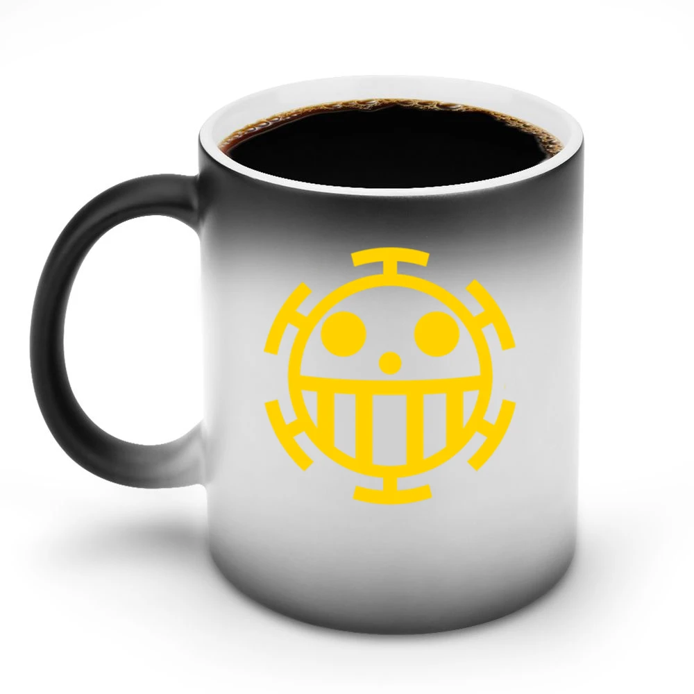 Heart Pirates flag Trafalgar Law One Piece The surgeon of death Manga Discoloration Mug