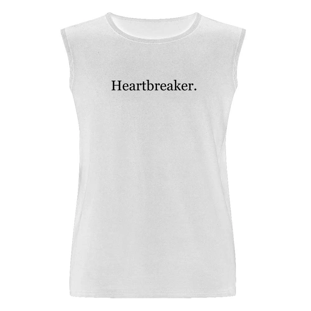 Heartbreaker Fun Popular Celebrity Blogger Graphic Men Sleeveless T-Shirt