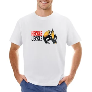 Heckle And Jeckle Fun Cool Vintage Style Distressed Graphic Retro Tv S Asian Size Men T-Shirt