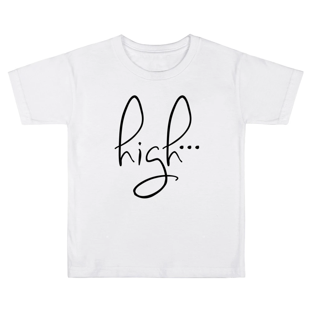 High Fun Party Graphic Tee Shirt Kids Boys Girls T-Shirt
