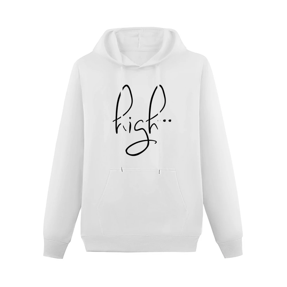 High Fun Party Graphic Tee Shirt Men Hoodie With Pocket