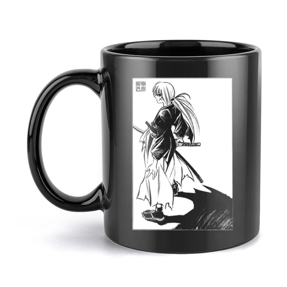 Himura Batosai Rurouni Kenshin Samurai x Black Mug