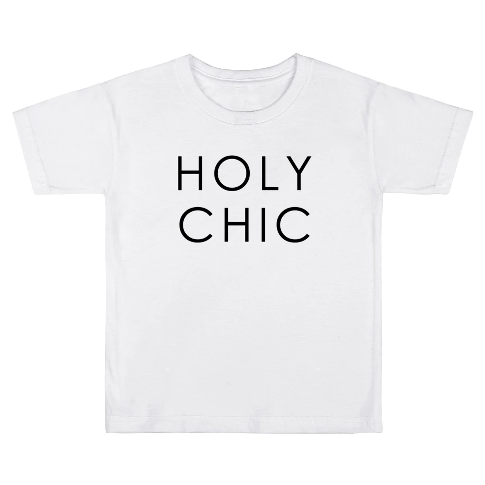 Holy Chic Fun Popular Fashion Blogger Graphic Kids Boys Girls T-Shirt