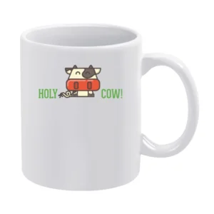 Holy Cow ! funny White Mug