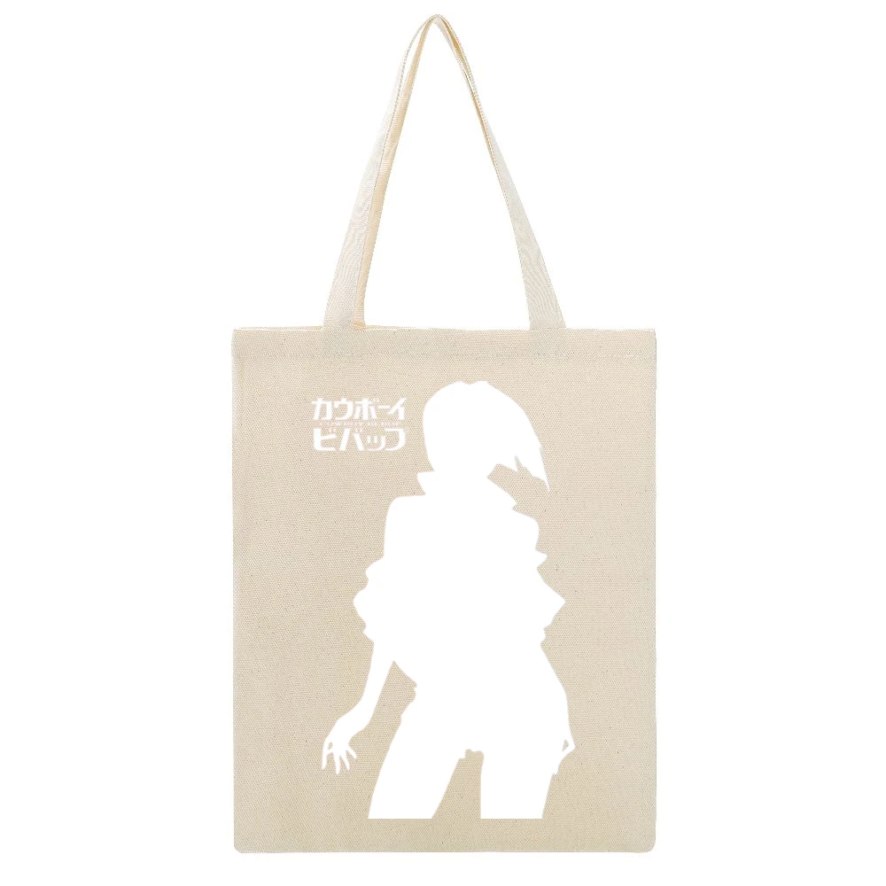 Honky Tonk Woman Romani gypsy Faye Valentine Cowboy bebop bounty hunte Beige Canvas Tote Shopping Bag