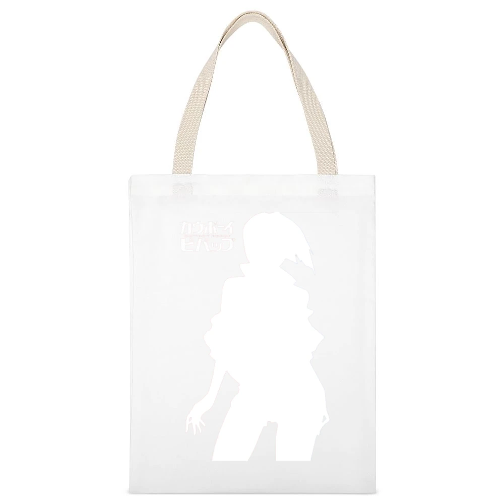Honky Tonk Woman Romani gypsy Faye Valentine Cowboy bebop bounty hunte White Canvas Tote Shopping Bag