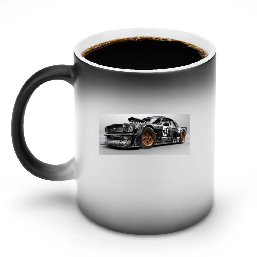 Hooligan Mustang Tshirt Discoloration Mug