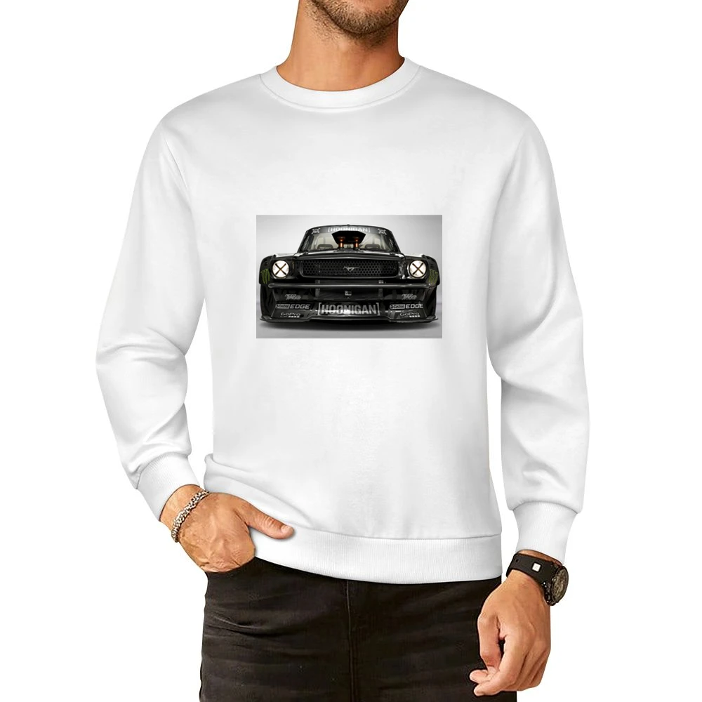 Hoonigan Front Mustang Tshirt European Size Pullover Sweater