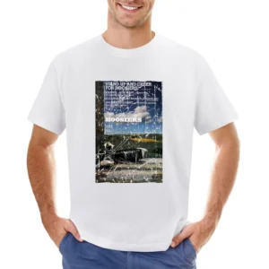 Hoosiers Movie Poster Retro Aged Look Asian Size Men T-Shirt