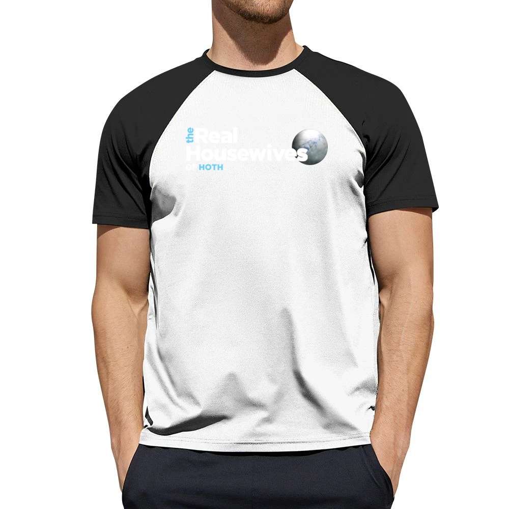 Hoth Real Housewives Star Wars Parody Black Men Short Sleeve T-Shirt