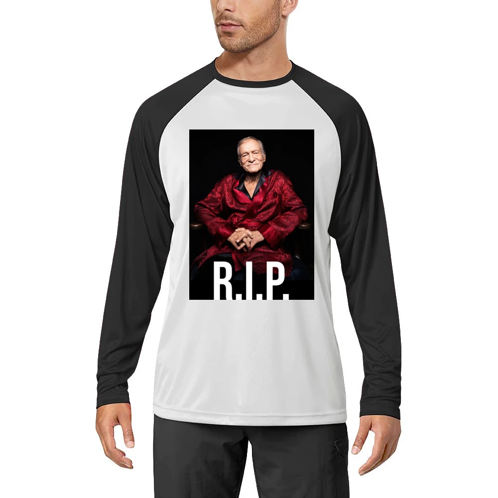 Hugh Hefner Rip Playboy Tribute Trending Men Long Sleeve T-Shirt