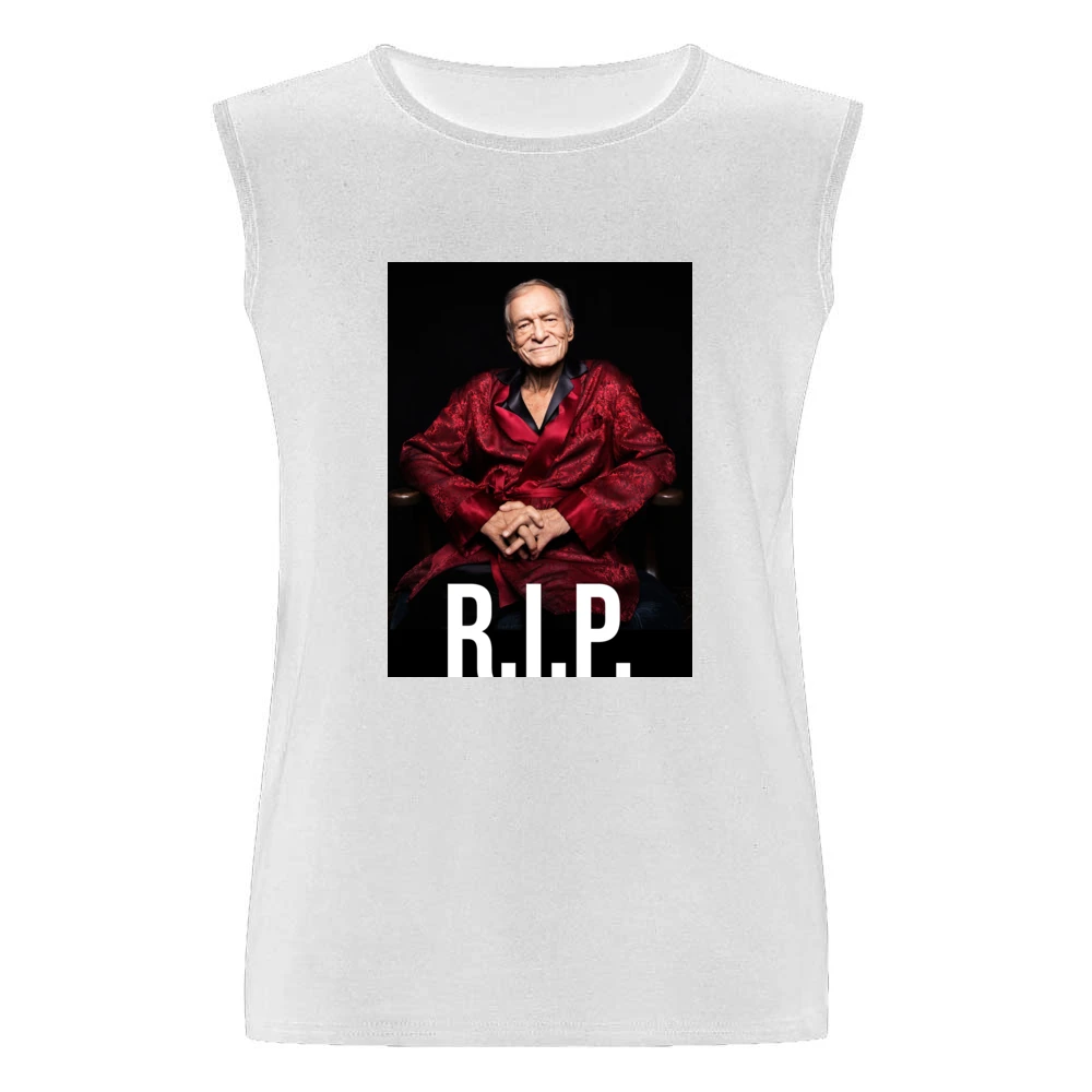 Hugh Hefner Rip Playboy Tribute Trending Men Sleeveless T-Shirt