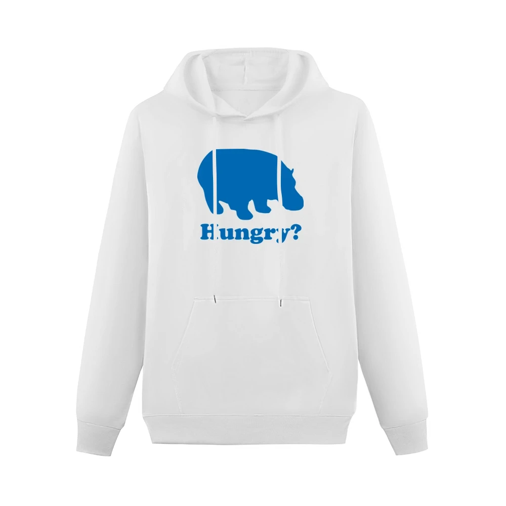 Hungry Hungry Hippos Funny Cool Retro 80s Men Hoodie With Pocket