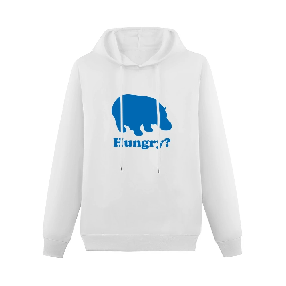 Hungry Hungry Hippos Funny Cool Retro 80s Men Hoodie Without Pocket