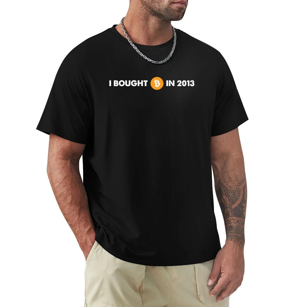 I Bought Bitcoin In 2013 Funny Digital Currency Money Premium Men T-shirt