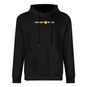 I Bought Bitcoin In 2014 Funny Digital Currency Money European Size Men Hoodie