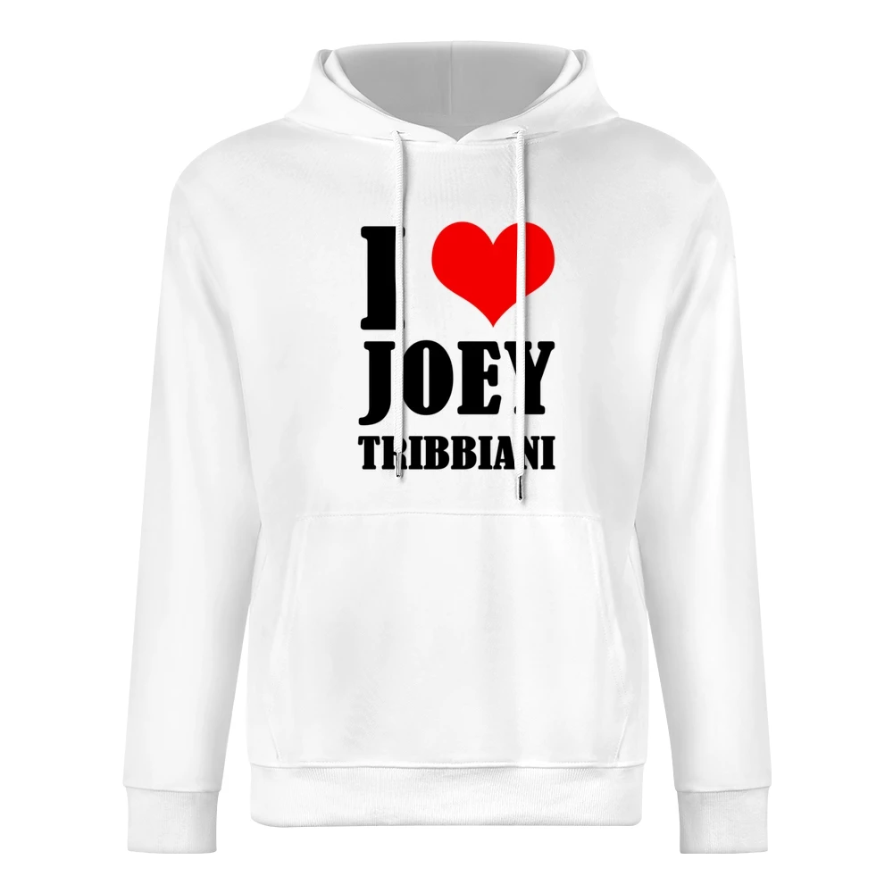 I Heart Love Joey Tribbiani Fun Friends Popular TV Show European Size Men Hoodie