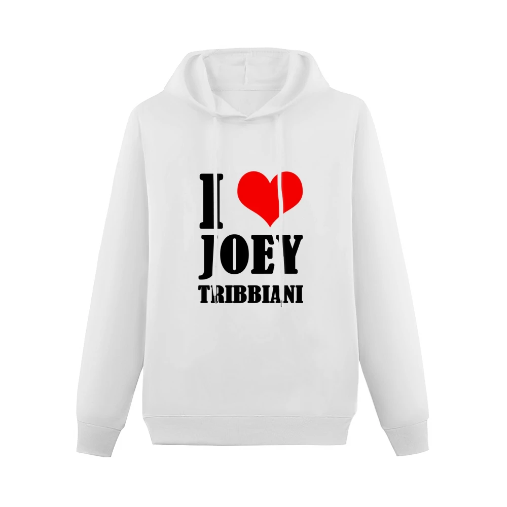 I Heart Love Joey Tribbiani Fun Friends Popular TV Show Men Hoodie Without Pocket