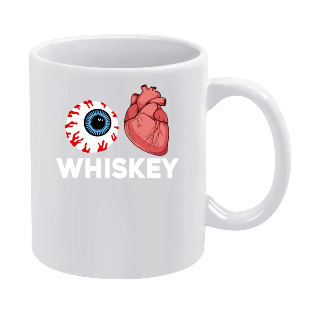 I Love Whiskey Halloween Tshirt (all Colors And Styles Available) White Mug