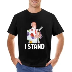 I Stand With Don Cherry Fired Hockey Broadcaster Canadian Legend T Shi Asian Size Men T-Shirt