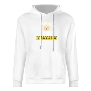 I Turned One In Quarantine Baby European Size Men Hoodie