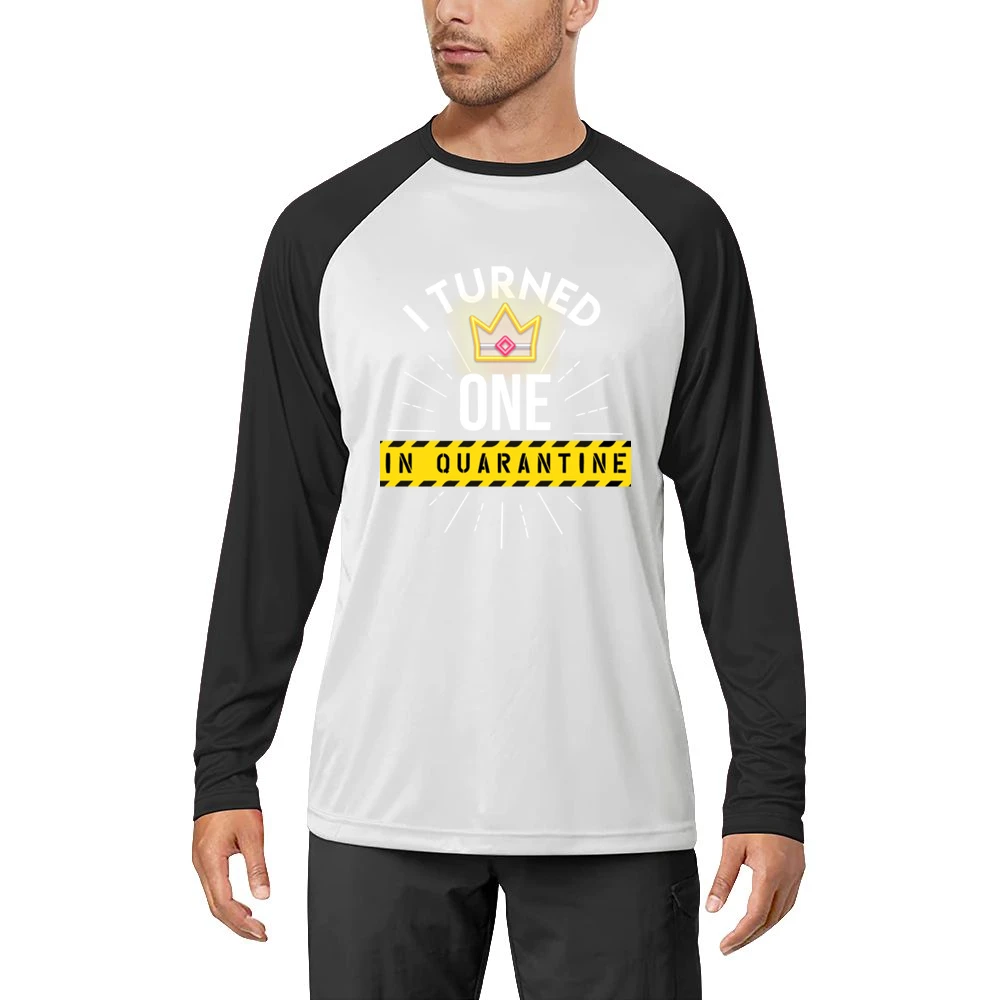 I Turned One In Quarantine Baby Men Long Sleeve T-Shirt