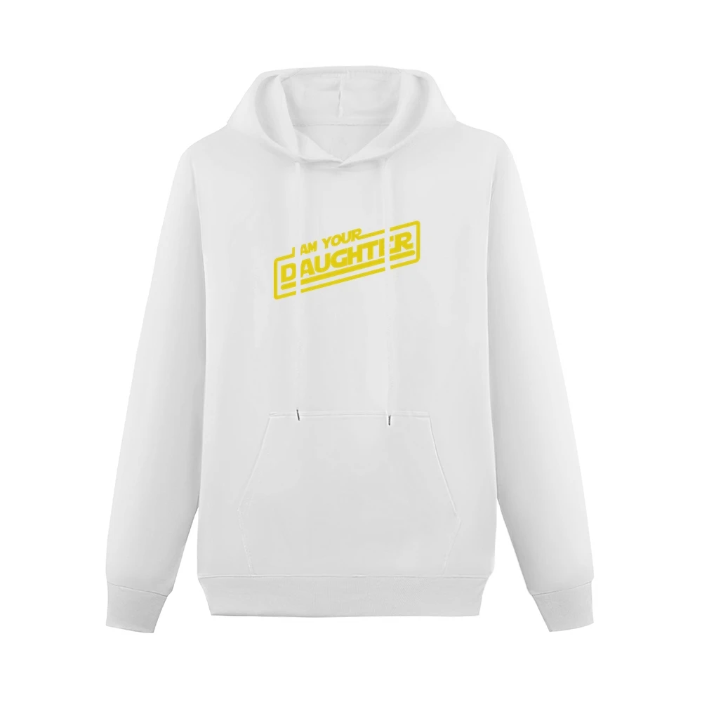 I am your Daughter funny star wars geek skywalker Men Hoodie With Pocket