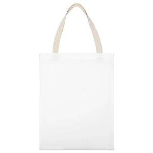 I don't suffer from insanity i enjoy every minute of it ! White Canvas Tote Shopping Bag