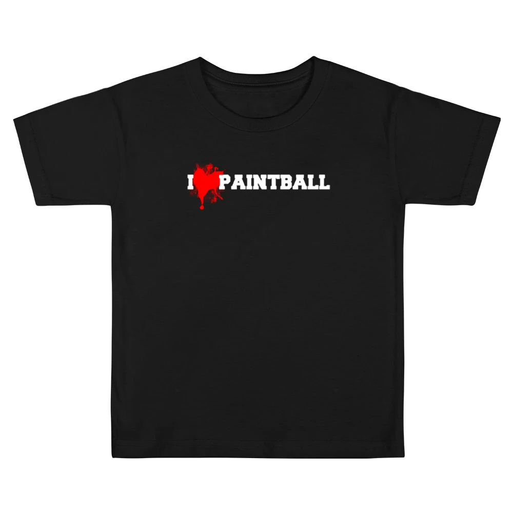 I heart Paintball Kids Boys Girls T-Shirt