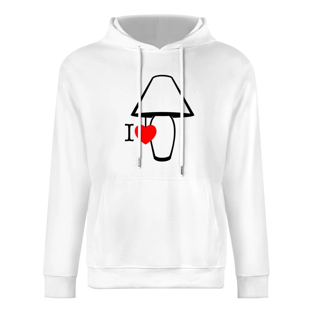 I heart lamp European Size Men Hoodie