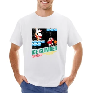 Ice Climber Nes Nintendo Old School Retro Video Game Japanese Fan Dist Asian Size Men T-Shirt