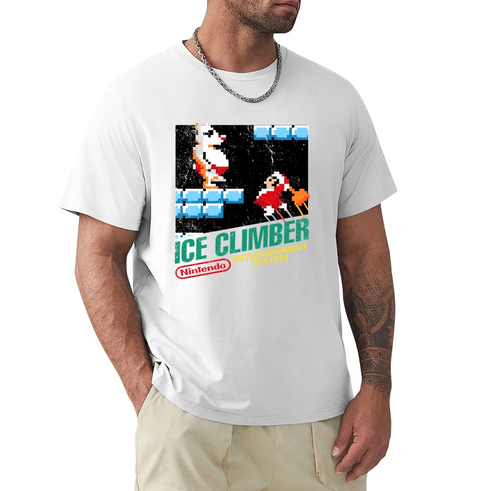 Ice Climber Nes Nintendo Old School Retro Video Game Japanese Fan Dist Premium Men T-shirt