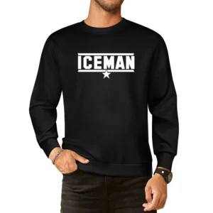 Iceman Retro 80s Top Gun Movie European Size Pullover Sweater