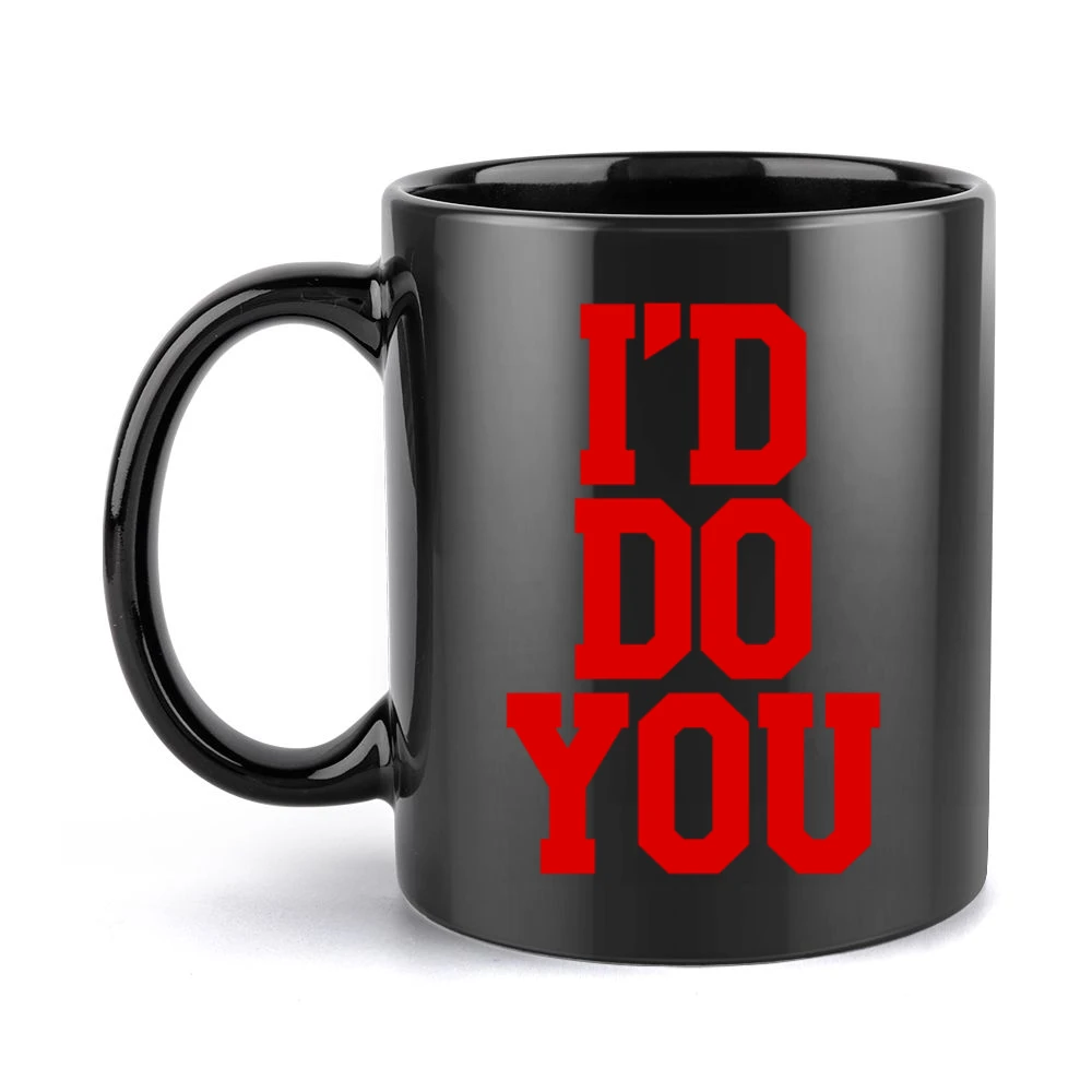 Id Do You Funny Popular Cool Nathan Sykes Wanted Graphic Black Mug