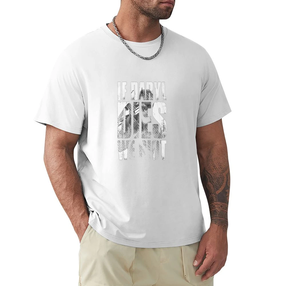 If Daryl Dies We Riot Tshirt Premium Men T-shirt