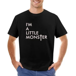 I'm A Little Monster Gaga Music Asian Size Men T-Shirt