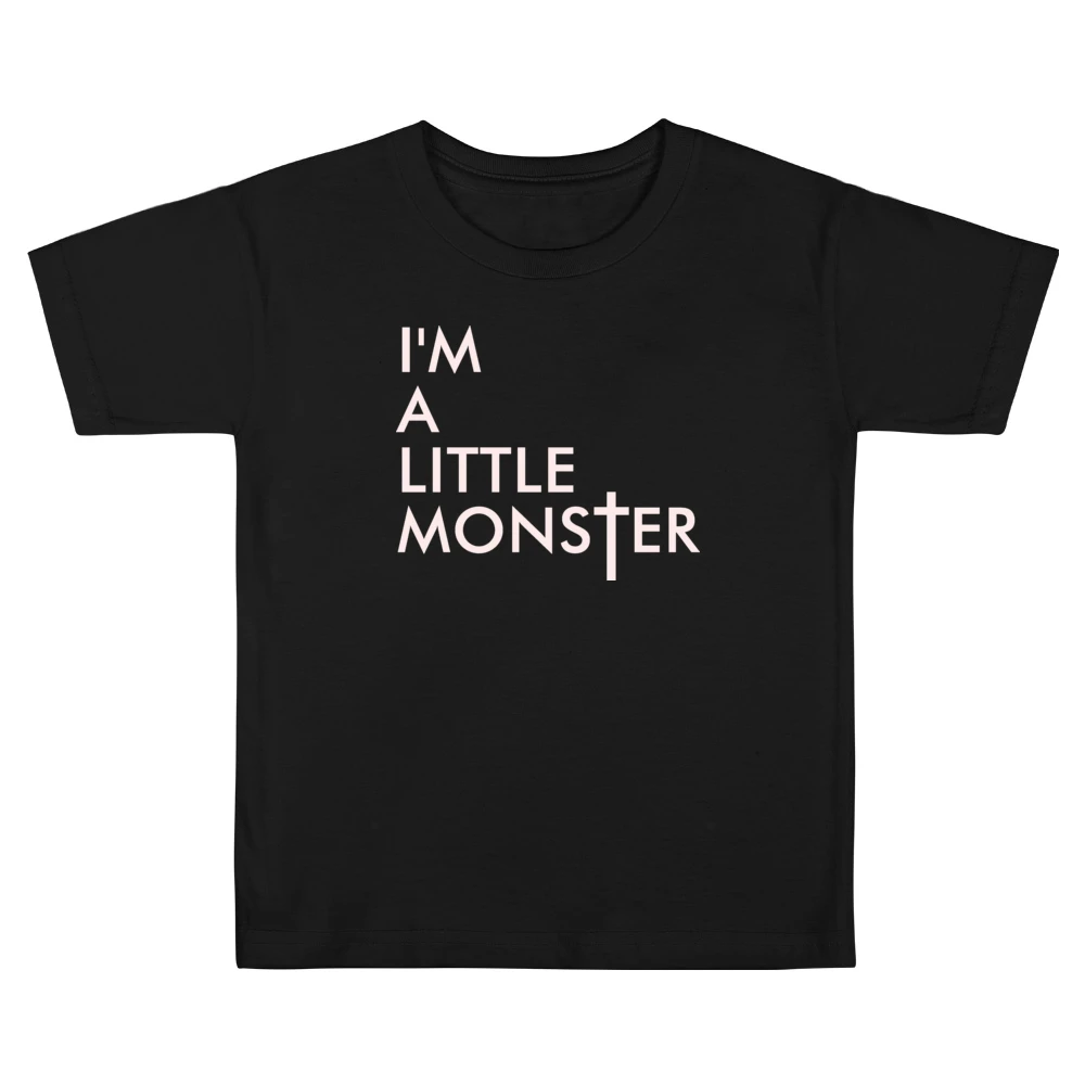 I'm A Little Monster Gaga Music Kids Boys Girls T-Shirt