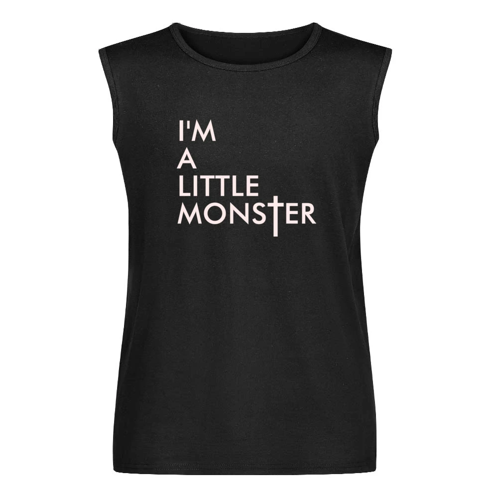 I'm A Little Monster Gaga Music Men Sleeveless T-Shirt