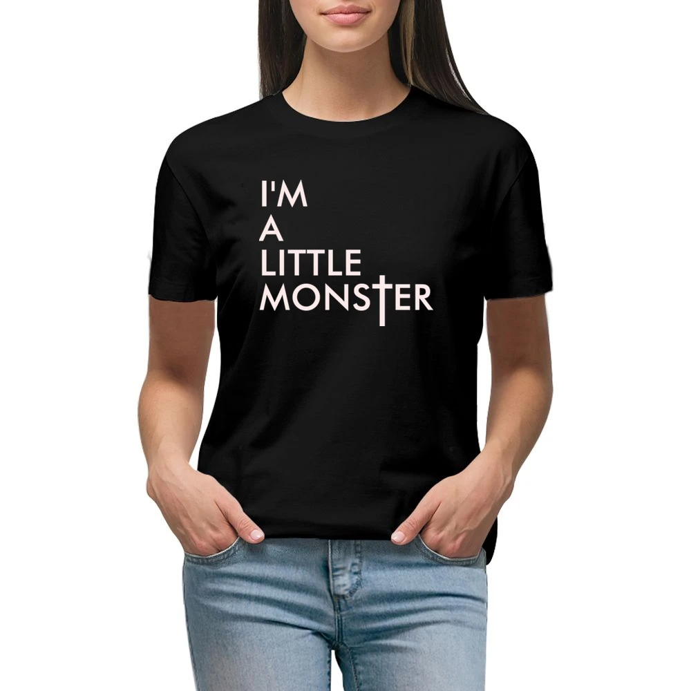 I'm A Little Monster Gaga Music Premium Women Ladies T-shirt