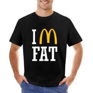 Im Fat Funny Fast Food Asian Size Men T-Shirt