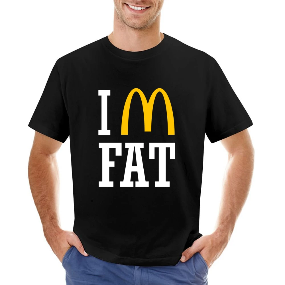 Im Fat Funny Fast Food Asian Size Men T-Shirt